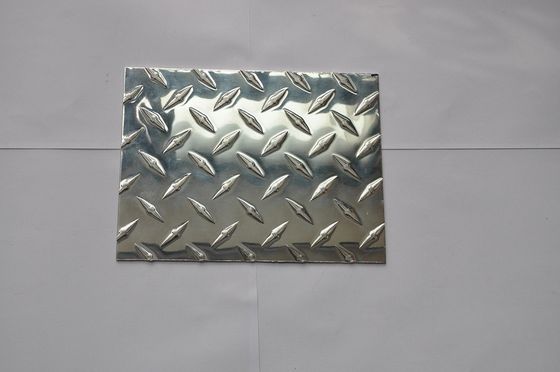 Διαιρεσμένο σε τετράγωνα αλουμίνιο πιάτο cOem, ασημένιο αποτυπωμένο διαμάντι φύλλο αργιλίου