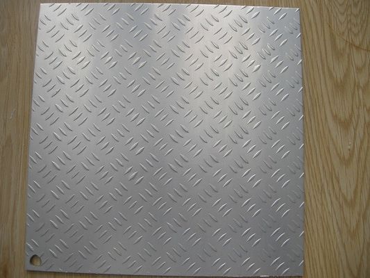 Δύο φραγμός 6063 Chequer αλουμινίου κραμάτων φύλλο πιάτων για τη διακόσμηση ψυκτήρων
